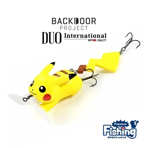 DUO Pokemon Fishing Lure Set – PIKACHU, KYOGRE & PSYDUCK